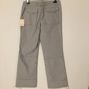 90s/Y2k wide legged skater pants grosgrain striped pants low rise